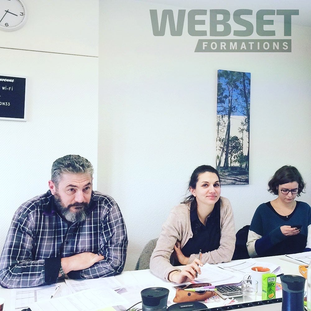 Personnes suivant une formation culturelle chez webset